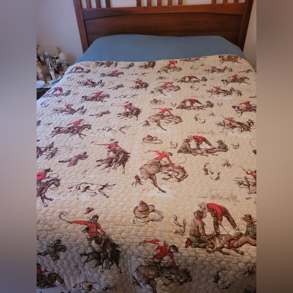 Vintage Western Quilt - Picture 1 of 3
